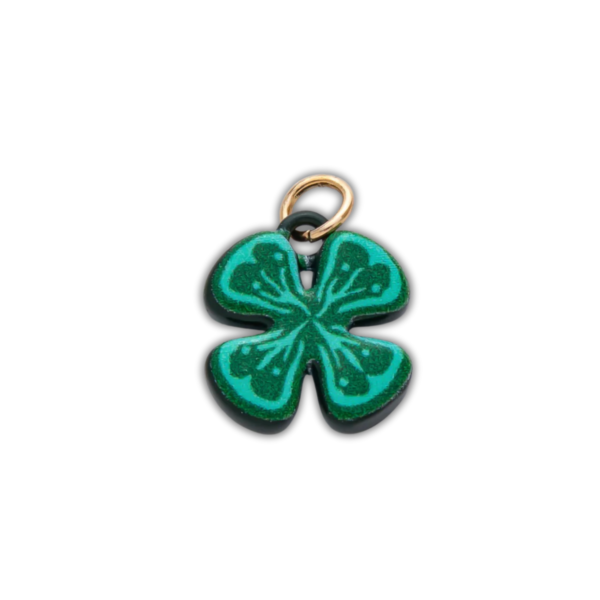 SHAMROCK PAINTED CHARM (M)