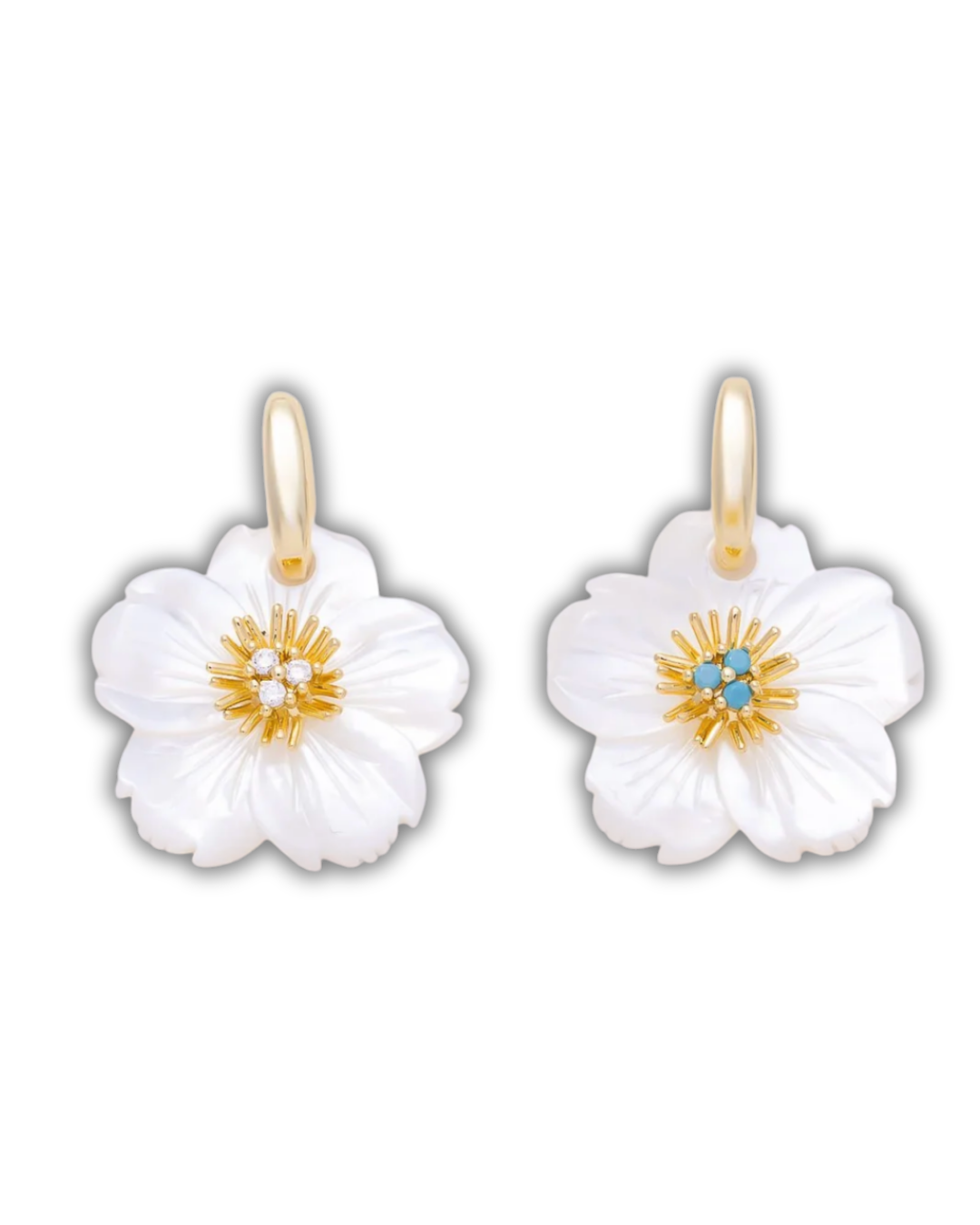 MOTHER OF PEARL FLOWERS (L)