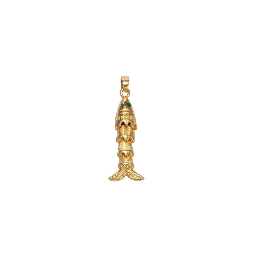 ARTISAN FISH CHARM (L)
