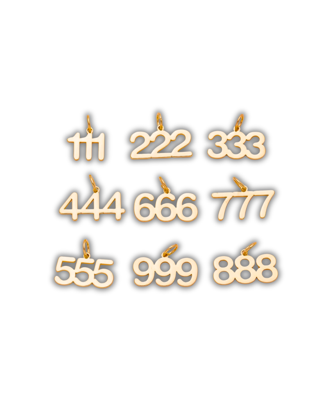 ANGEL NUMBER CHARMS (M)