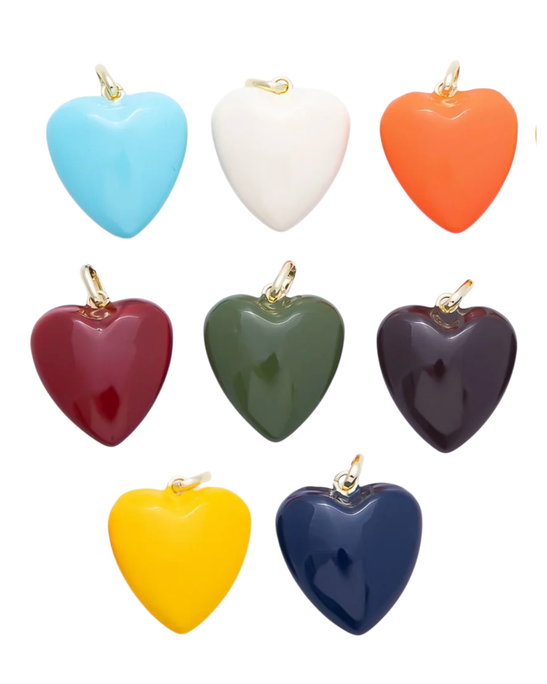 VIRAL ENAMEL HEARTS (XL)