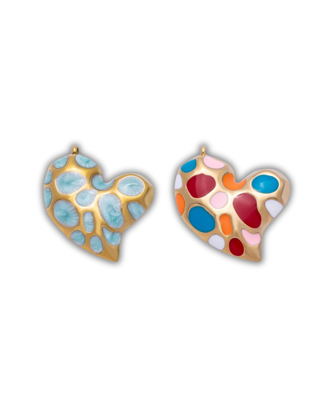 POLKA DOT HEARTS (L)
