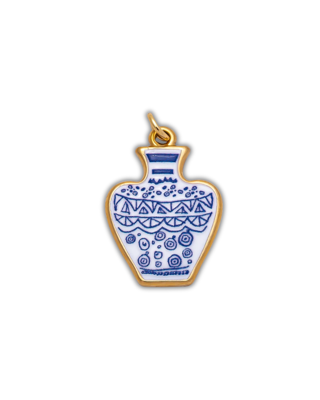 BLUE VASE CHARM (M)
