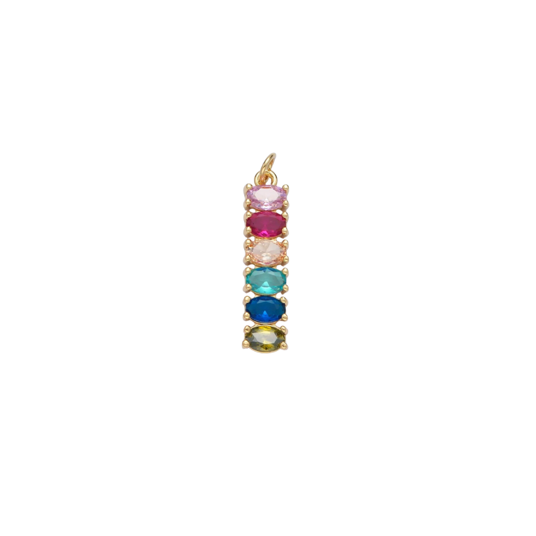 COLORFUL BAGUETTE CHARM (XL)