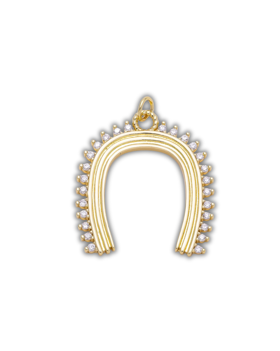 RHINESTONE HORSESHOE (XL)