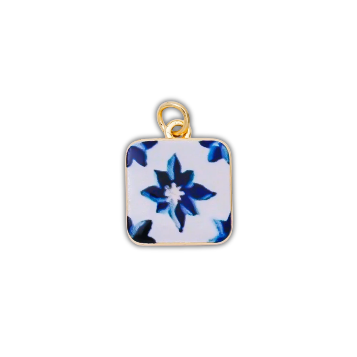 BLUE TILE CHARM (M)