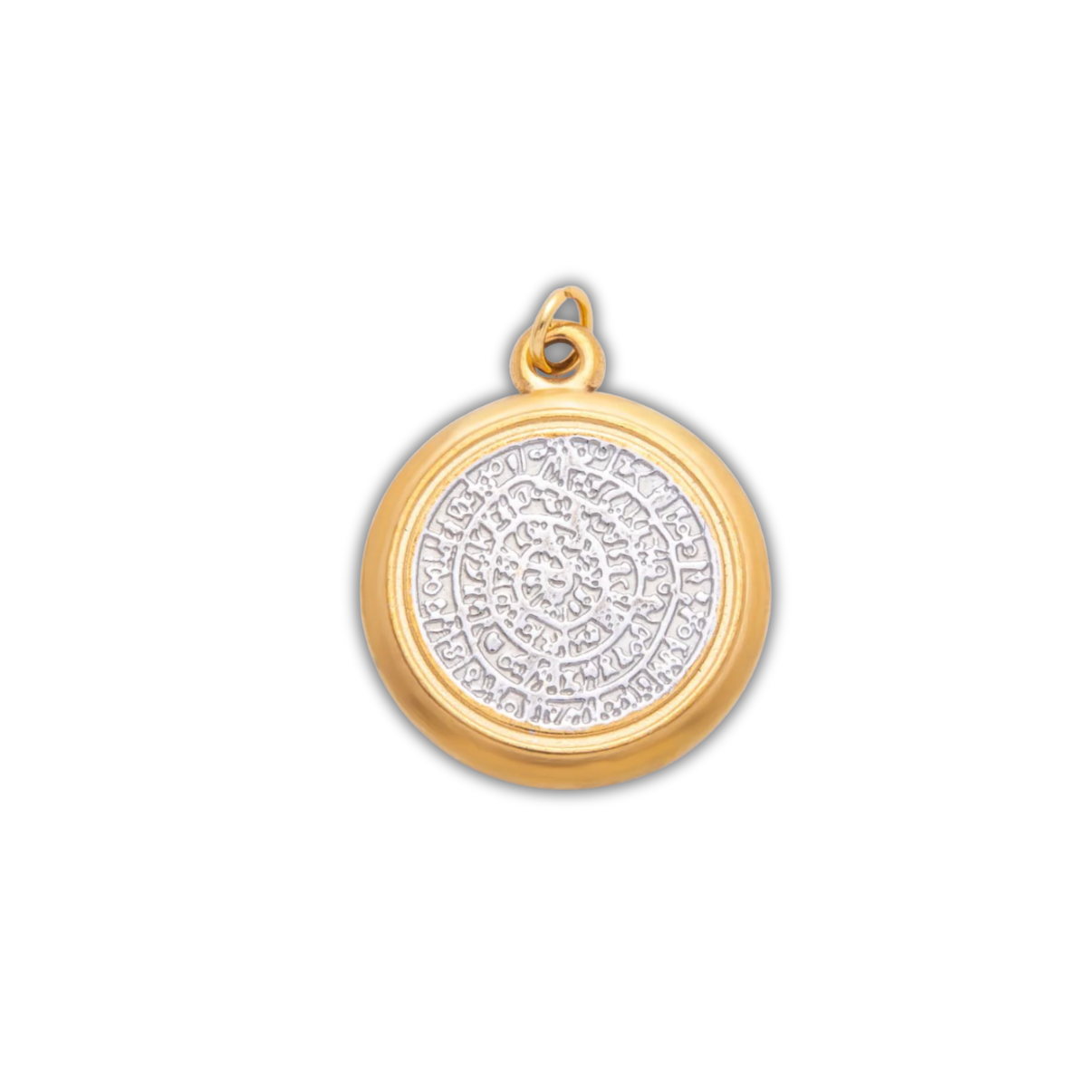 STAMP MIXED METAL COIN (L)