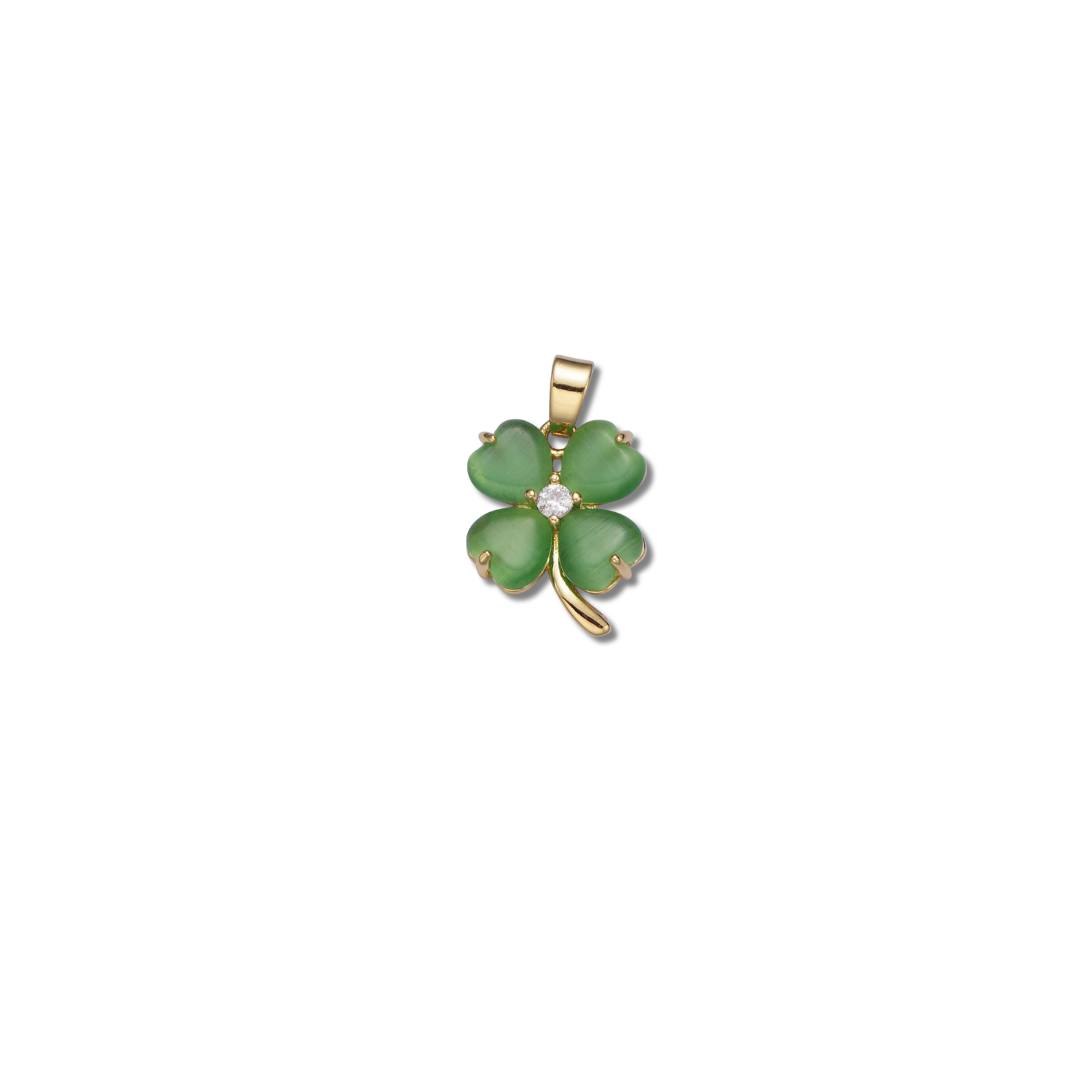 GREEN CLOVER CHARM (S)