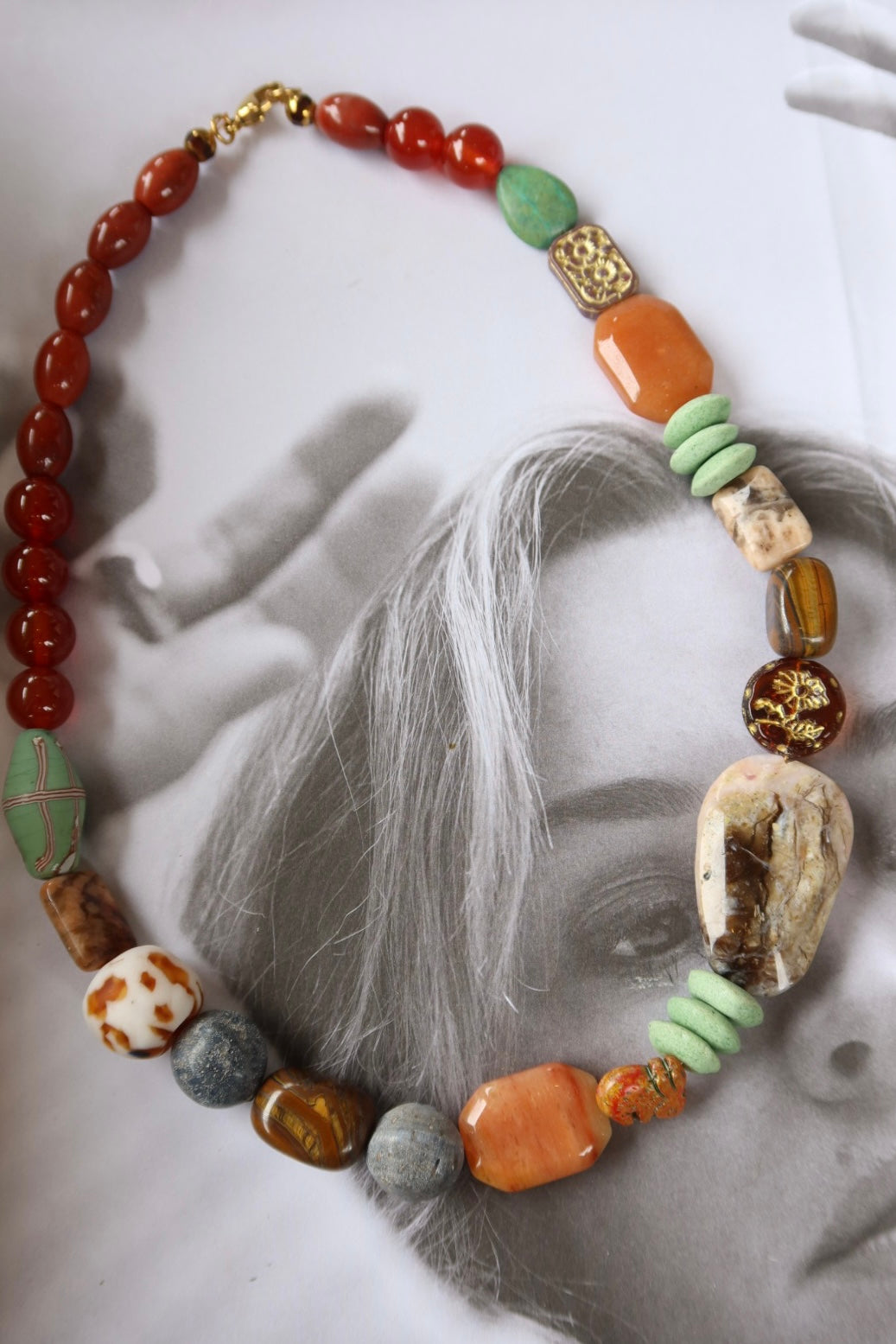 FALL AMBER MIXED BEADS