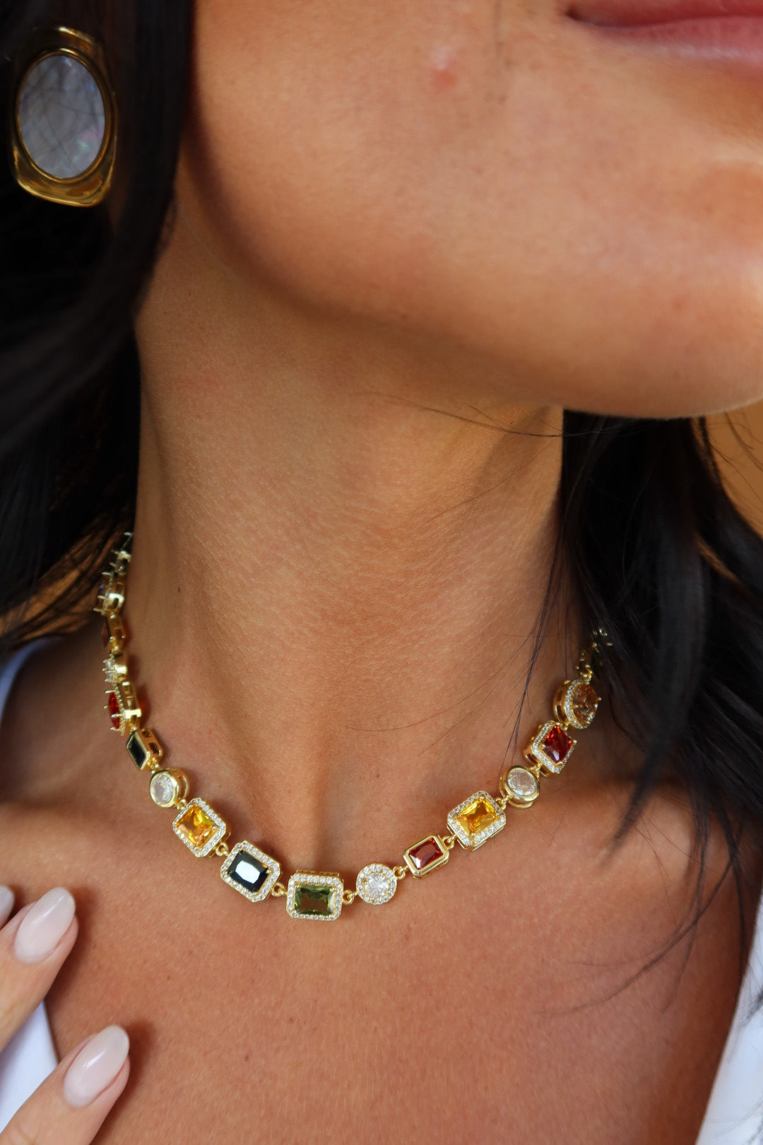 ANNIE TENNIS NECKLACE