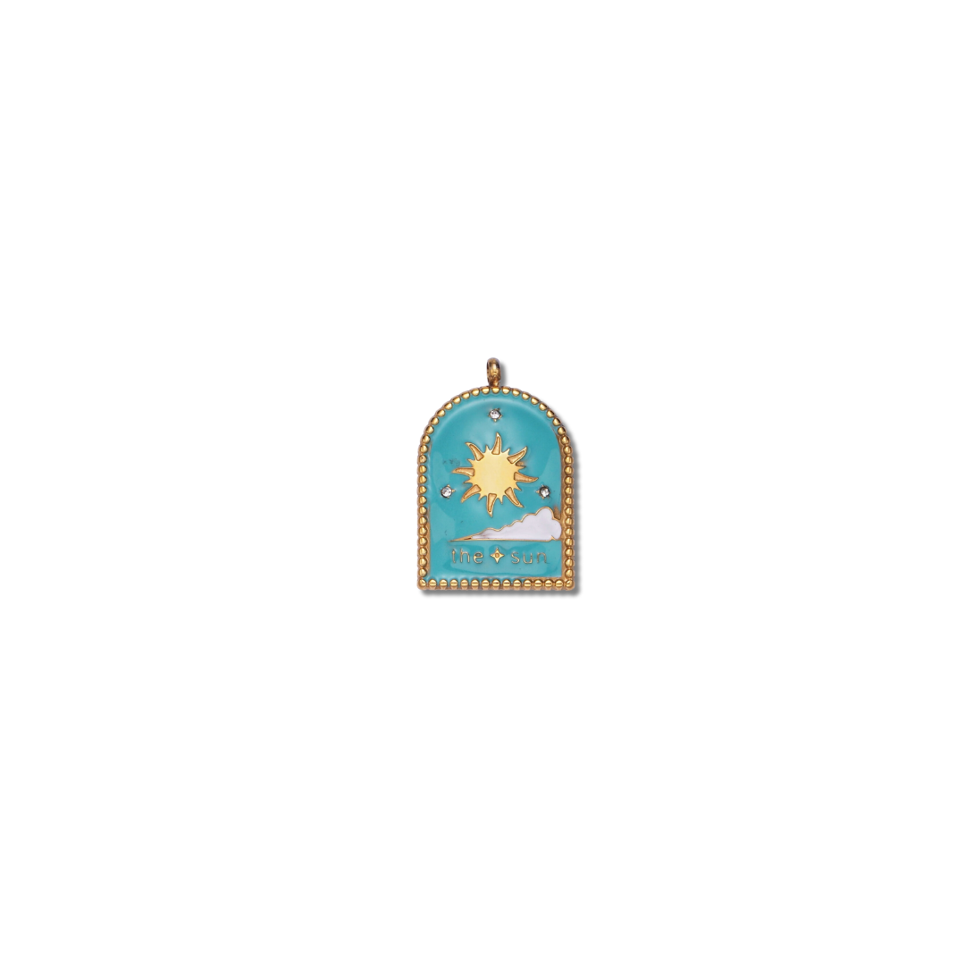 BLUE SUN CHARM (M)
