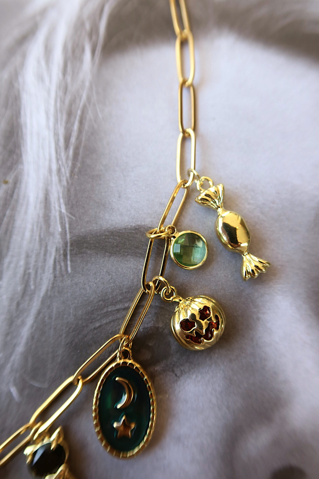 SPOOKY SEASON CHARM NECKLACE
