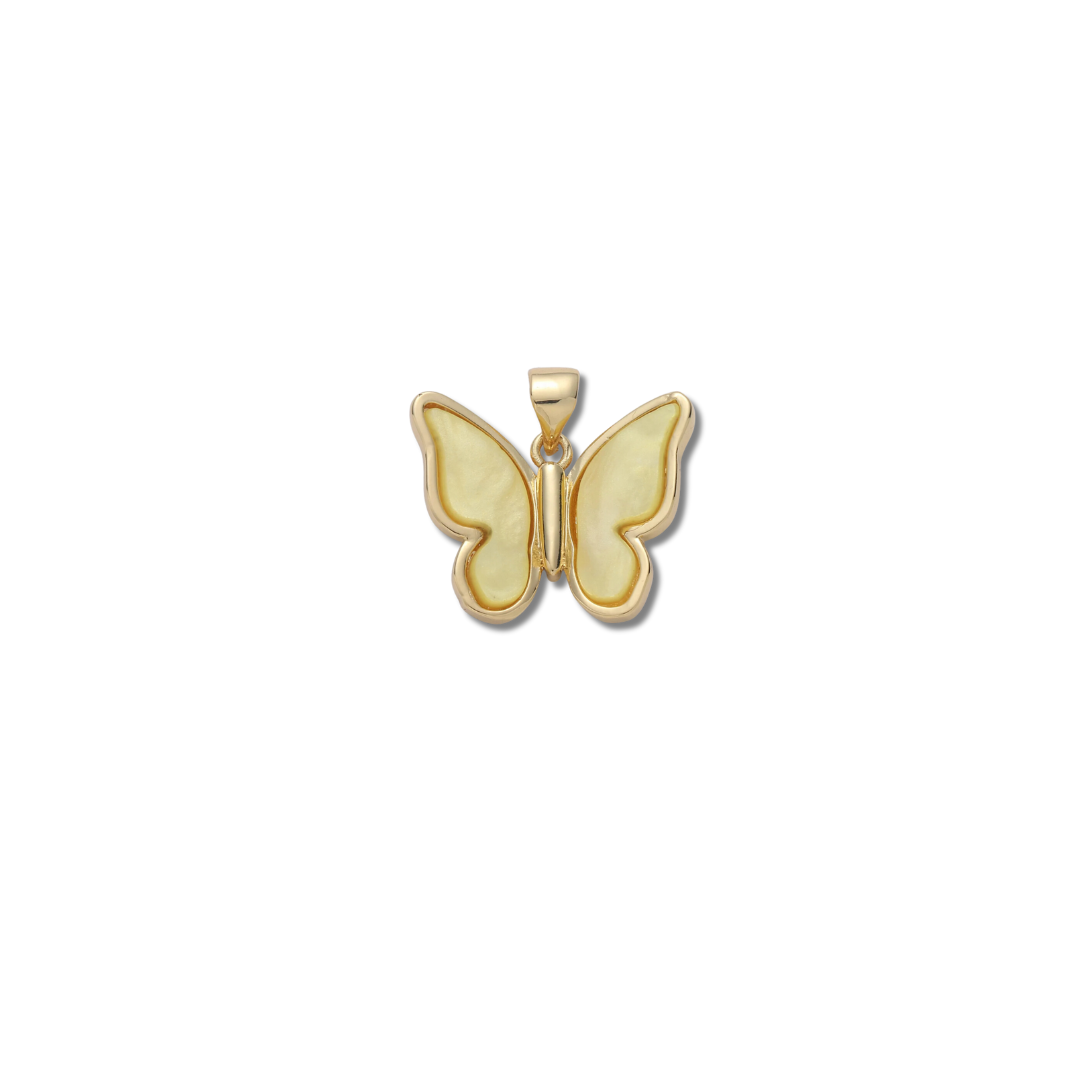 YELLOW BUTTERFLY CHARM (M)