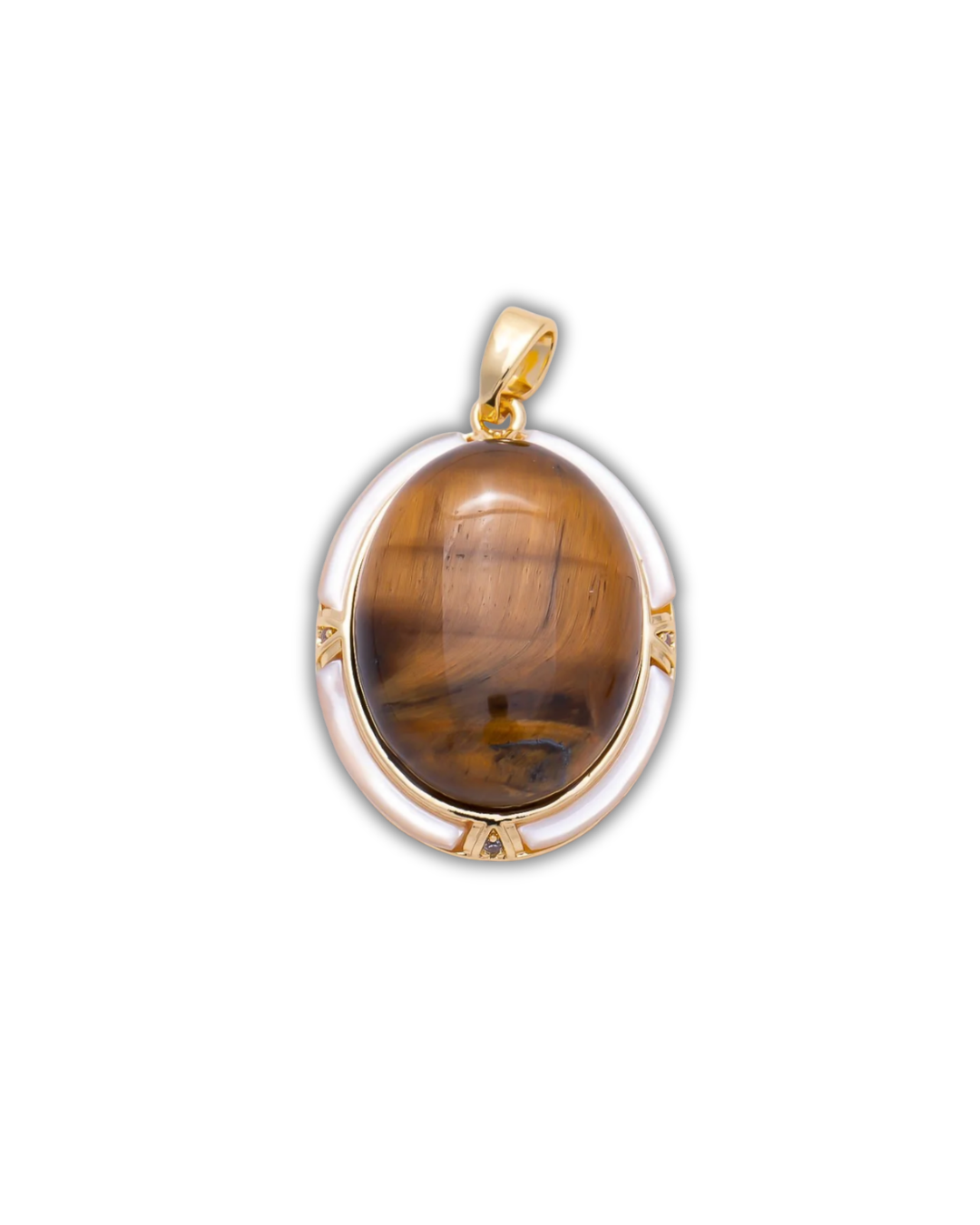 TIGERS EYE PENDANT (L)