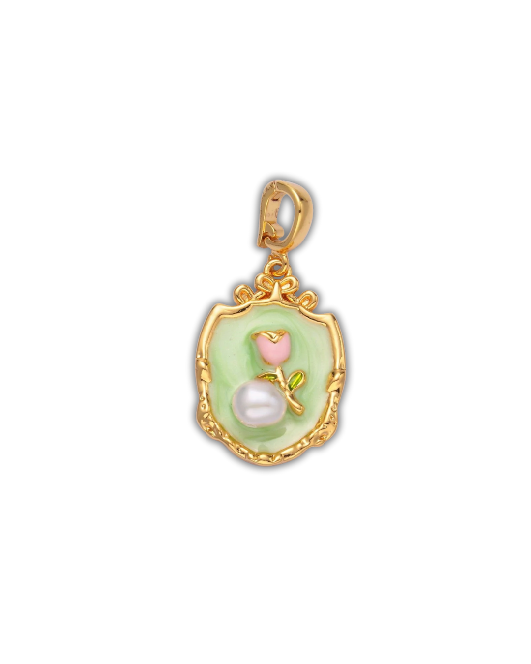 GREEN FRAME ROSE (L)