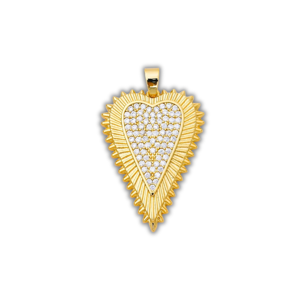 LARGE CZ HEART (XL)