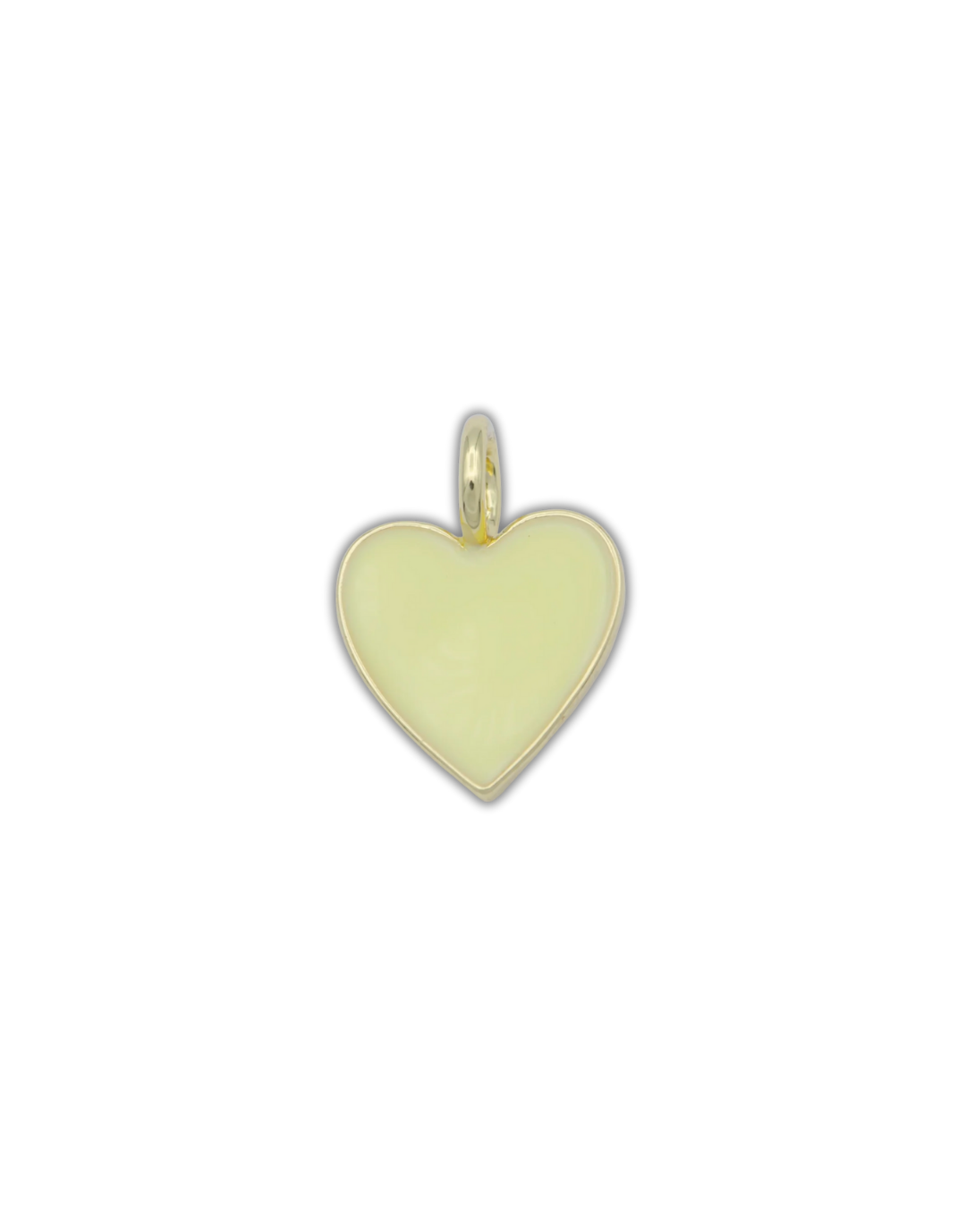 BUTTER YELLOW HEART (S)