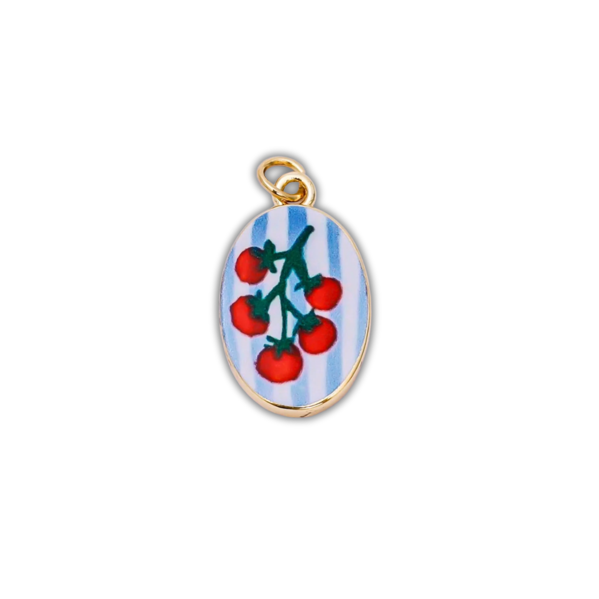 TOMATOES ON A VINE CHARM (L)