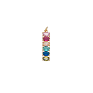 COLORFUL BAGUETTE CHARM