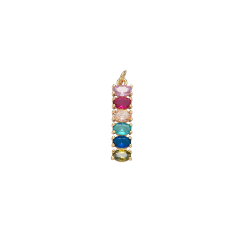 COLORFUL BAGUETTE CHARM