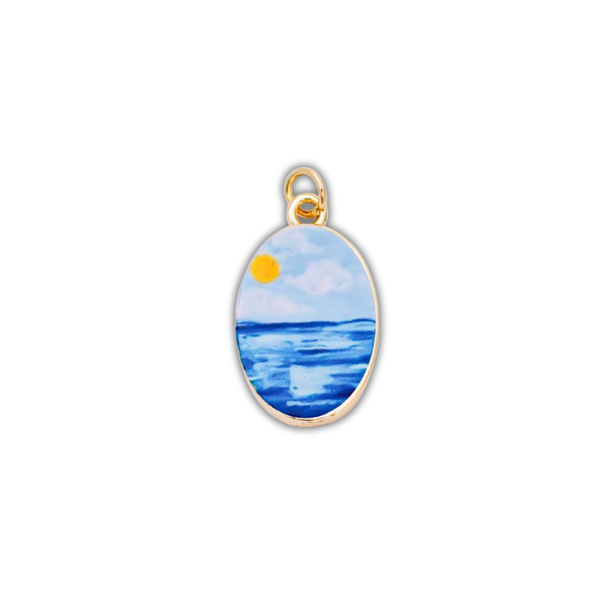 WATER LANDSCAPE CHARM (your L)