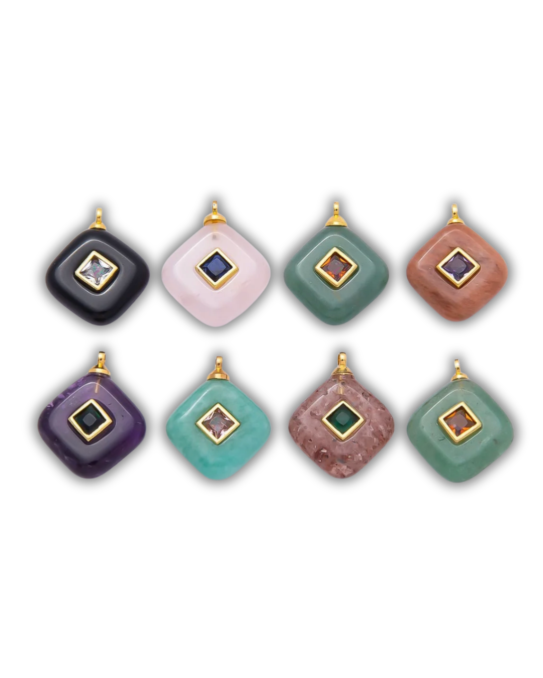 SQUARE GEMSTONES (M)