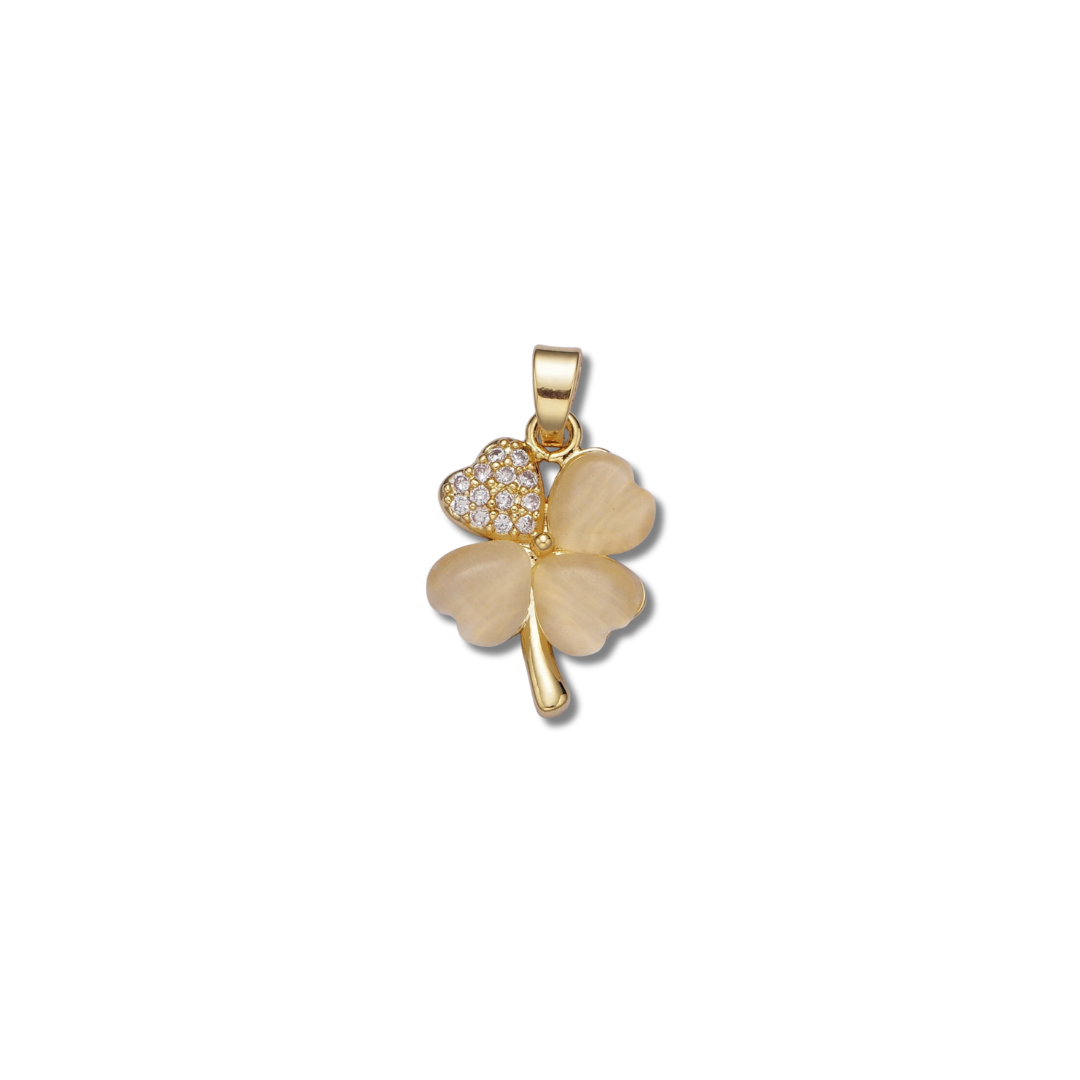 FOUR LEAF CLOVER CHARM (S)