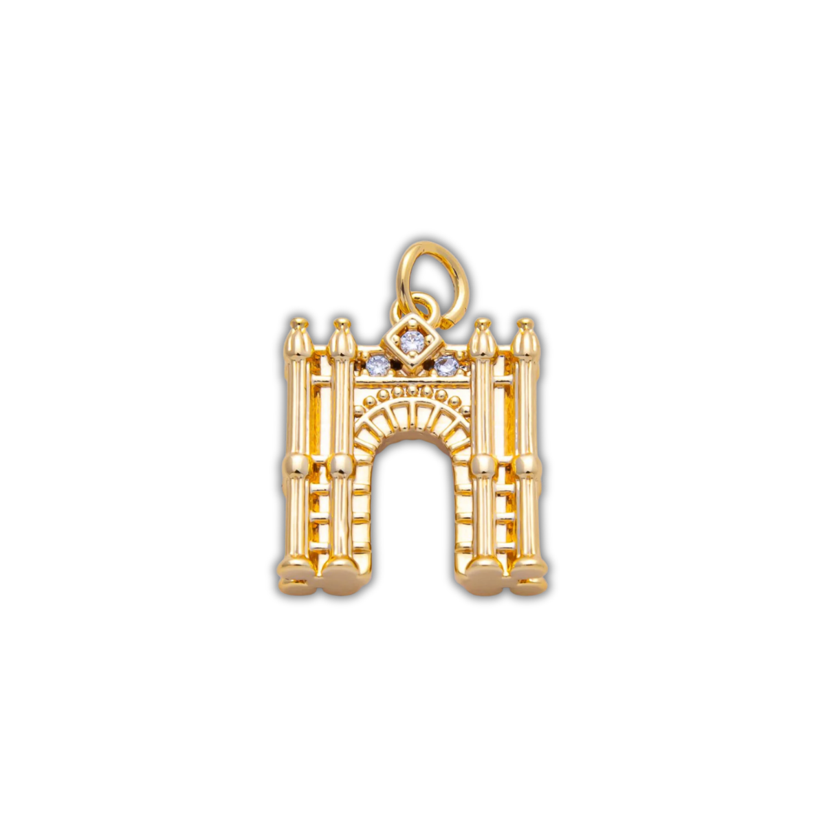 CASTLE MONUMENT CHARM (M)