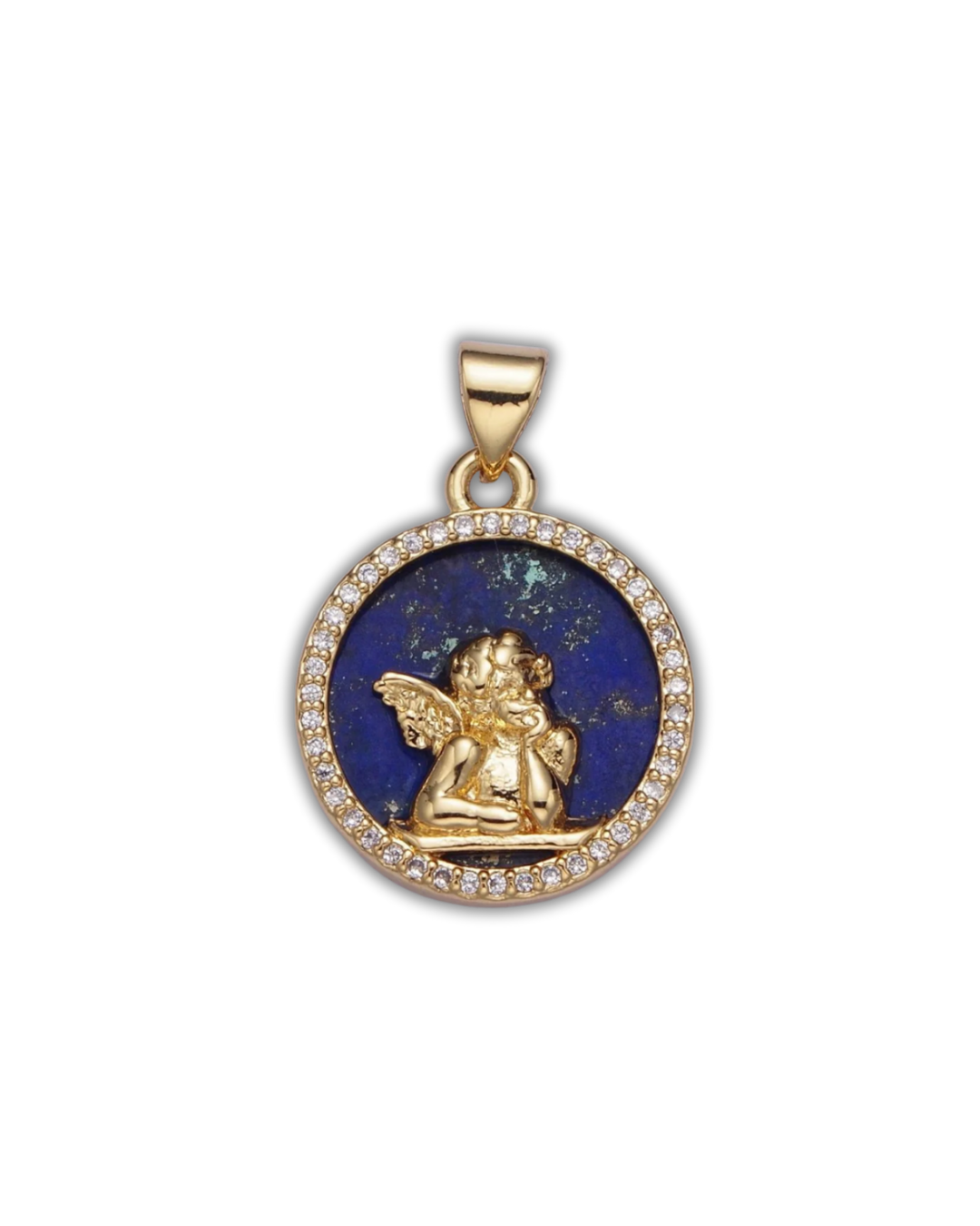 NAVY ANGEL CHARM (L)