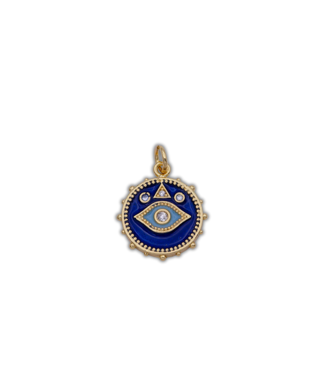 DARK BLUE EVIL EYE (S)