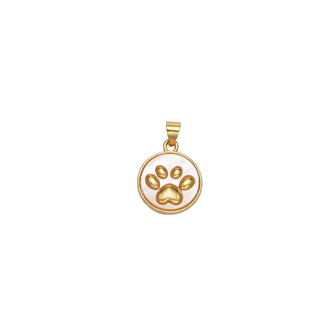 SMALL PAW PRINT CHARM