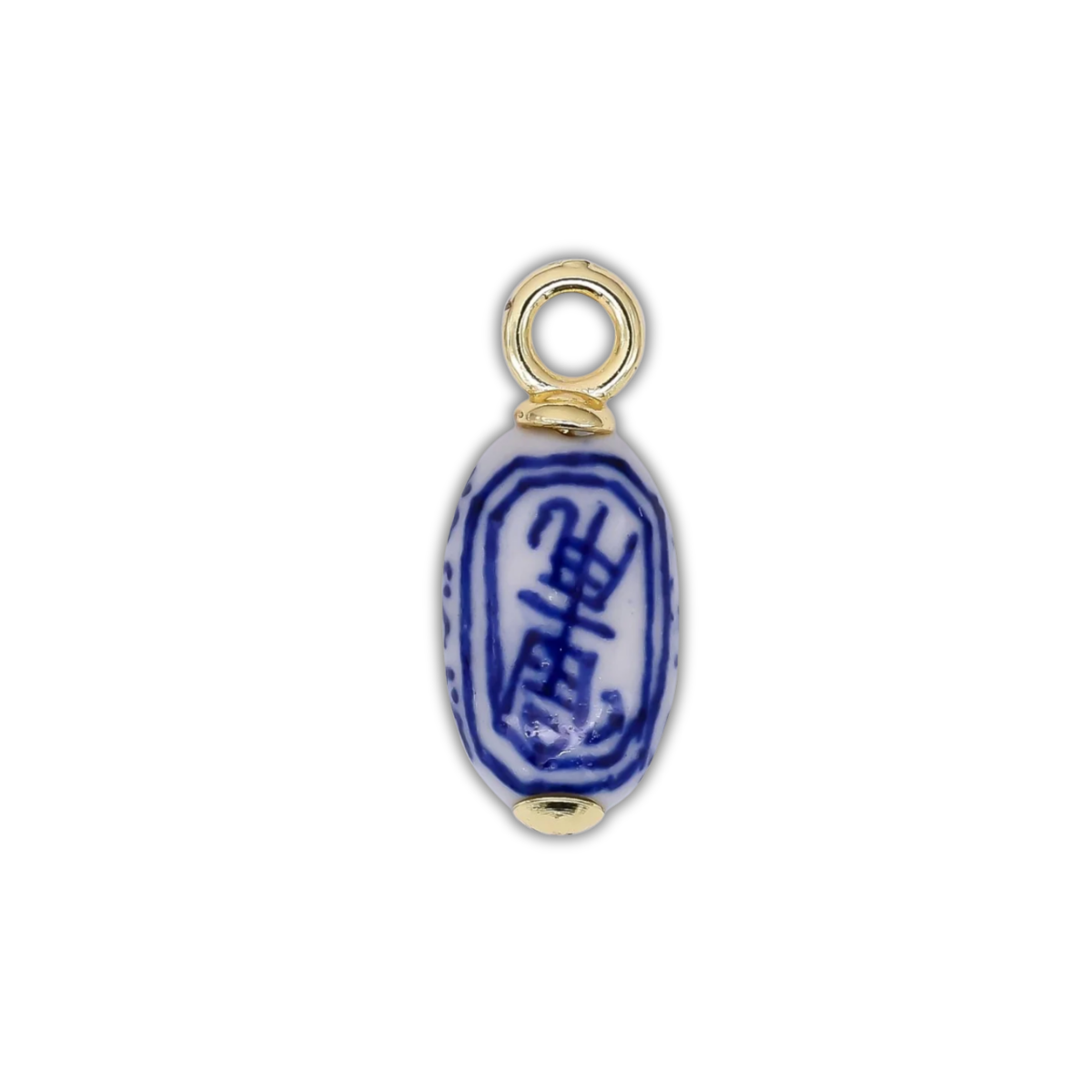 ORIENTAL CERAMIC TILE CHARM (M)