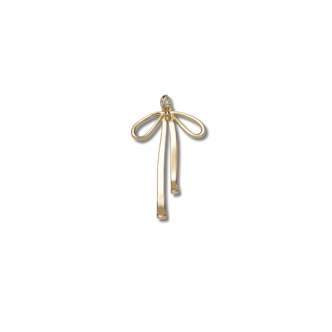 GOLD BOW CHARM (XL)