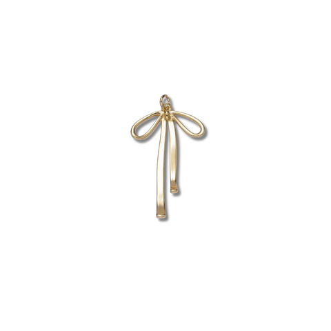 GOLD BOW CHARM