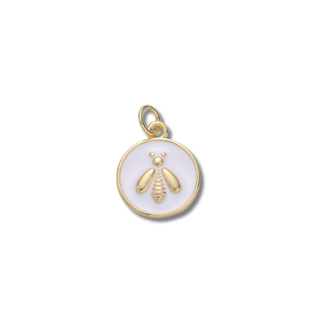 WHITE BEE COIN (XS)