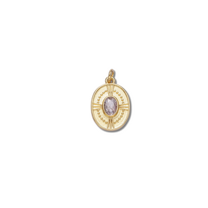 CRYSTAL COIN CHARM