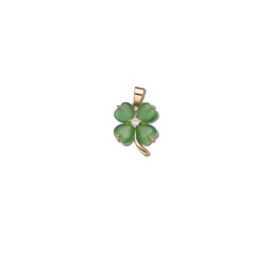 GREEN CLOVER CHARM