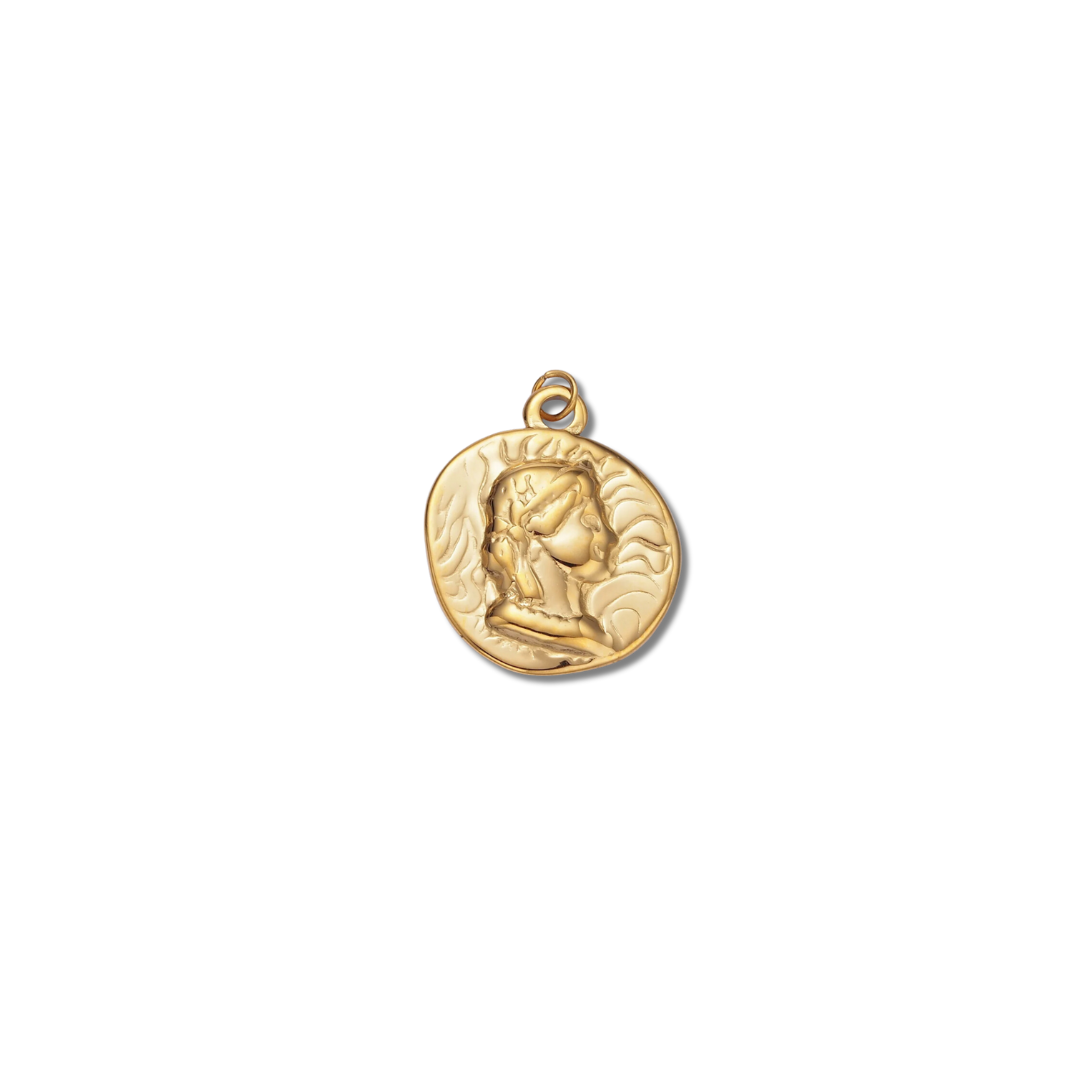 WOMAN PORTRAIT COIN (XL)