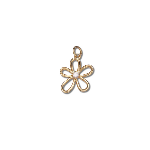 OPEN FLOWER CHARM