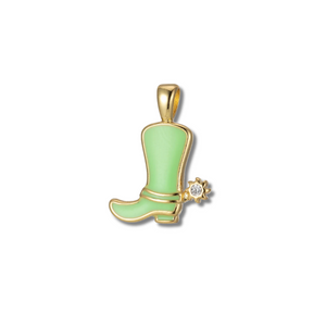 GREEN BOOT CHARM