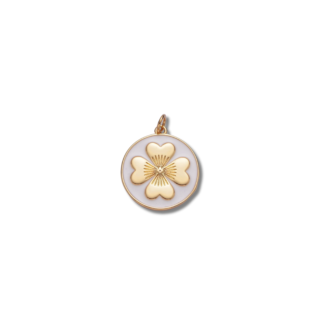 WHITE CLOVER COIN (L)