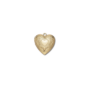 LARGE GOLD HEART LOCKET