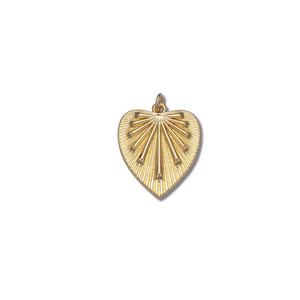 GOLD HEART CHARM