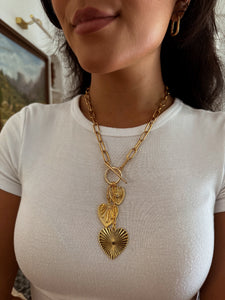HEARTS TRIO NECKLACE