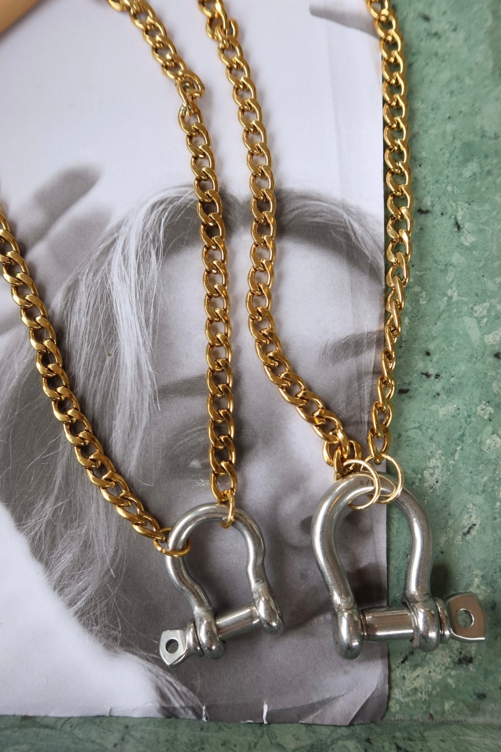 STATEMENT CARABINER NECKLACES