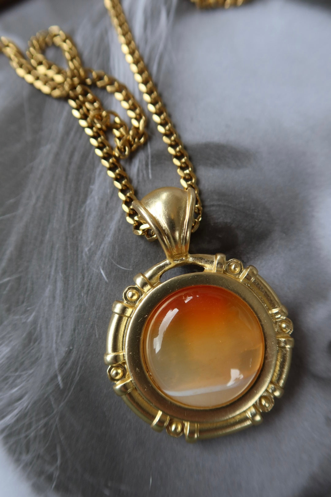 SUNRISE CITRINE LAYERING PENDANT