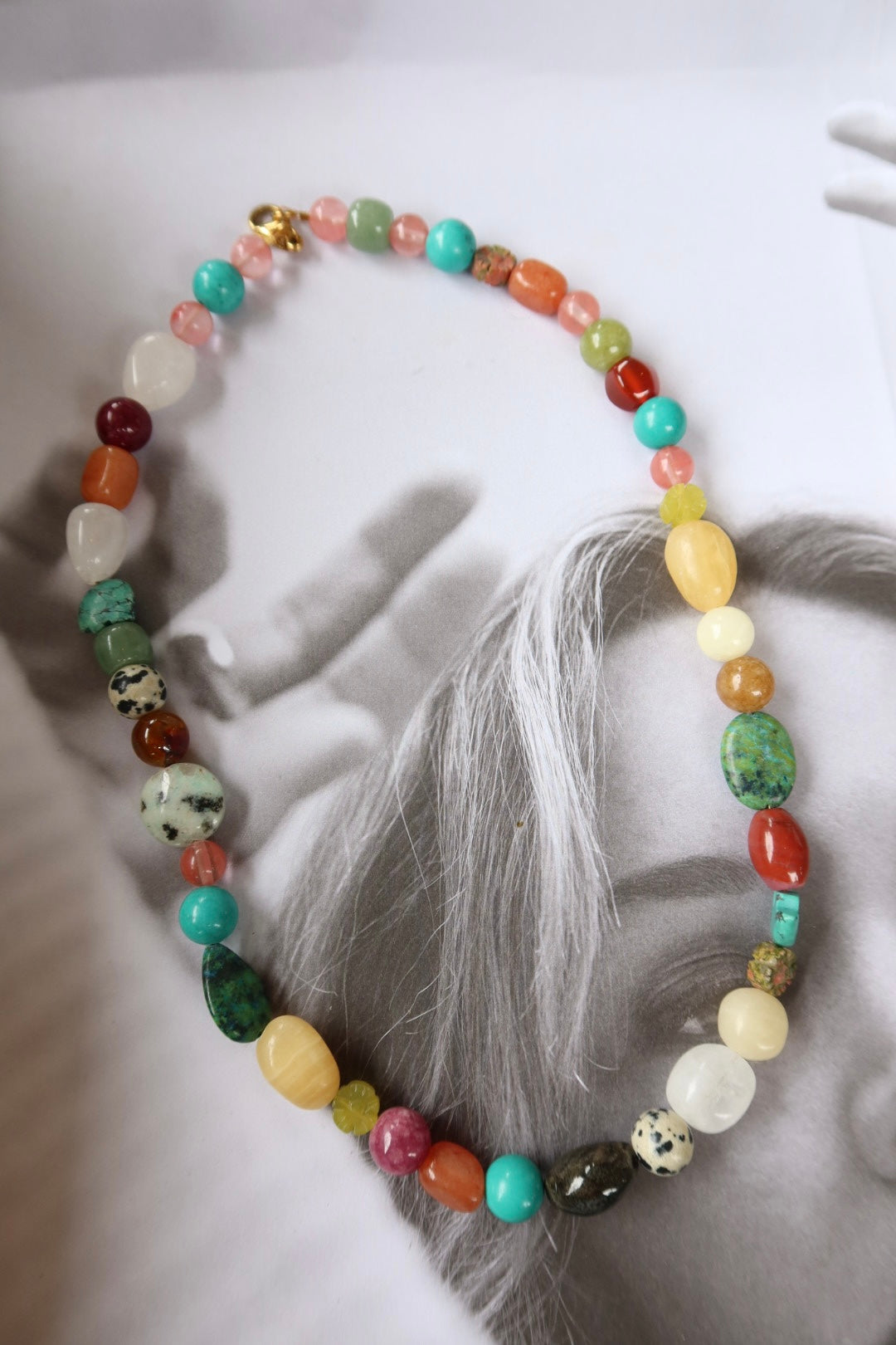 GEMSTONE BEADED LAYER