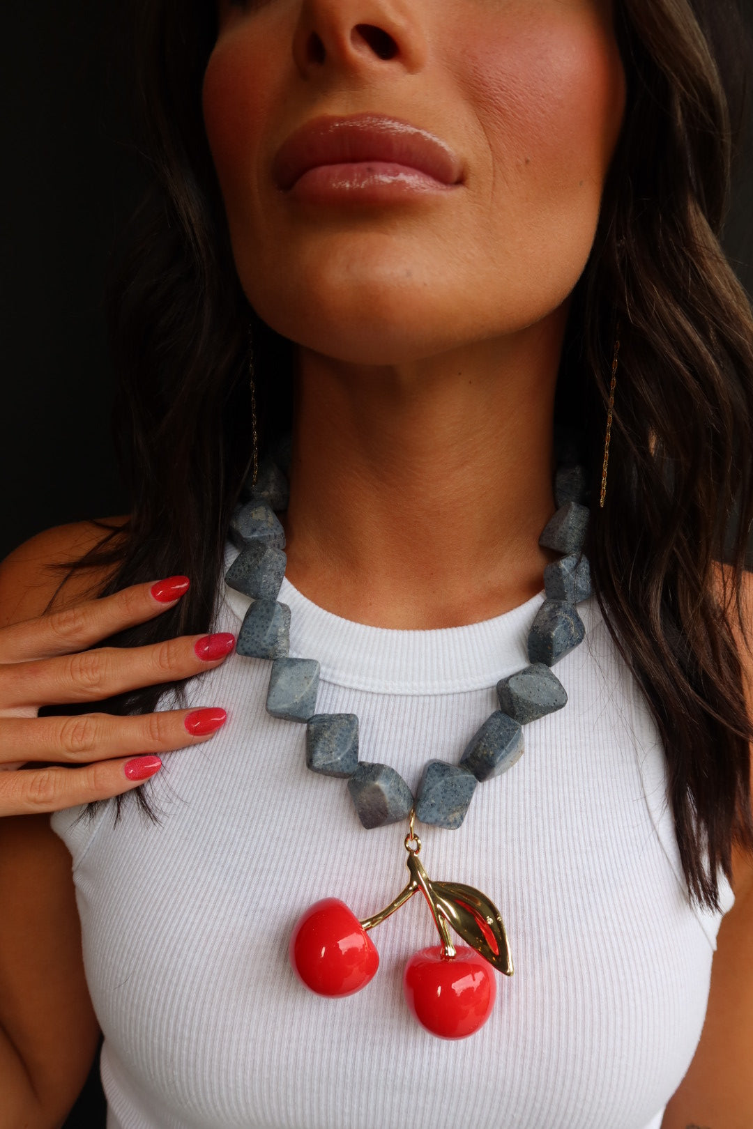 CHERRY BOMB (NAVY STONE)
