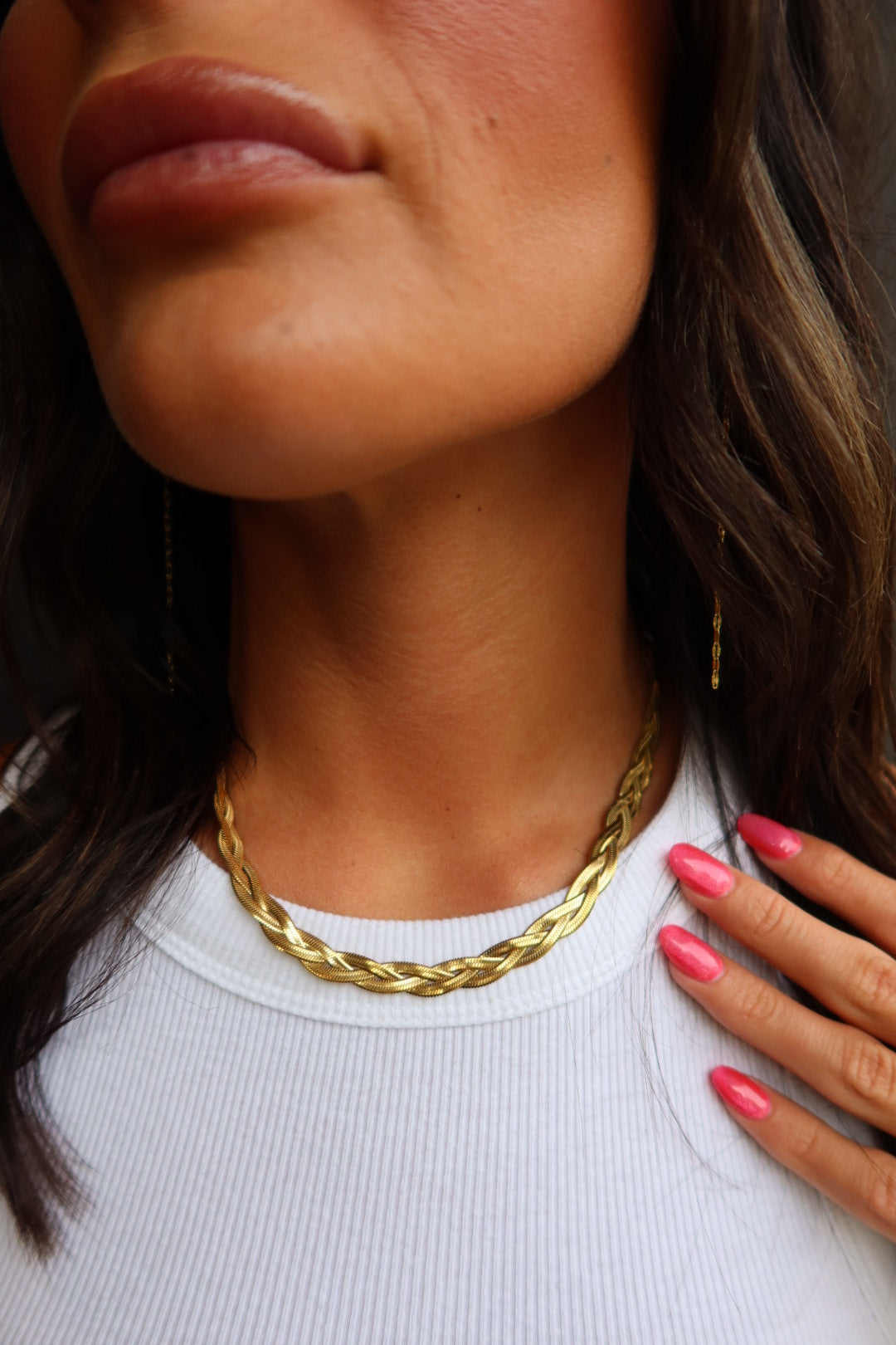 BRAIDED CHAIN (GOLD)