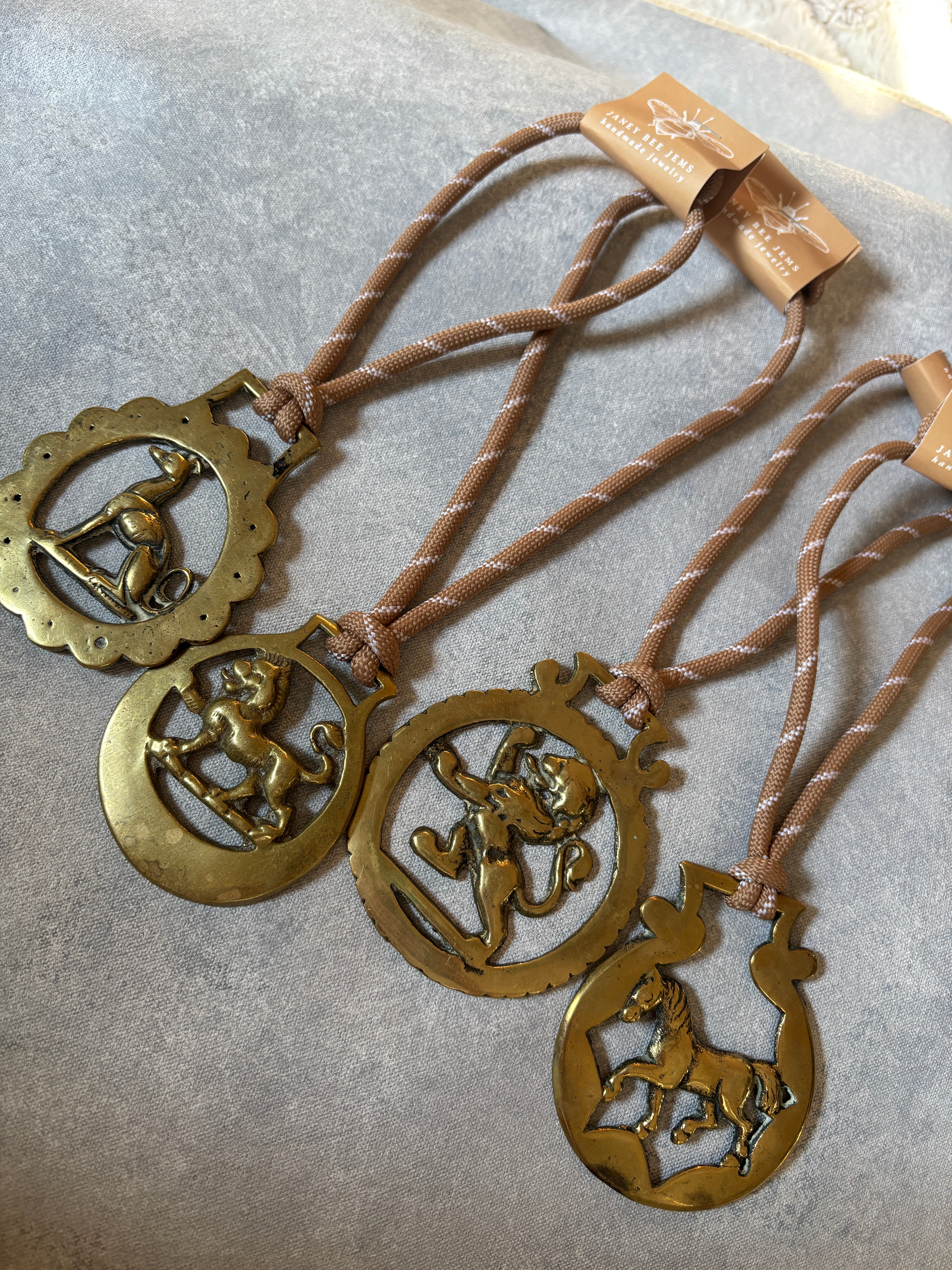 CORDED MEDALLIONS